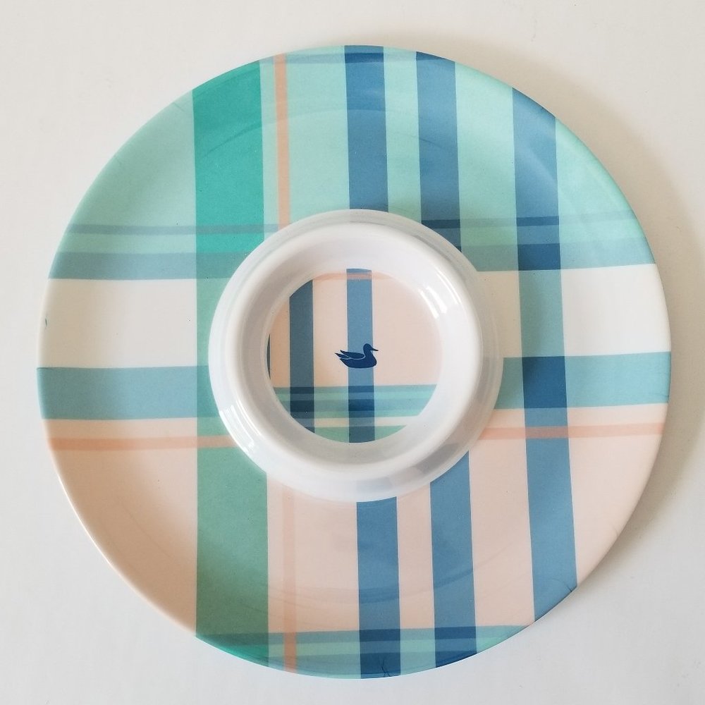 Southern Marsh Plaid Dip Tray